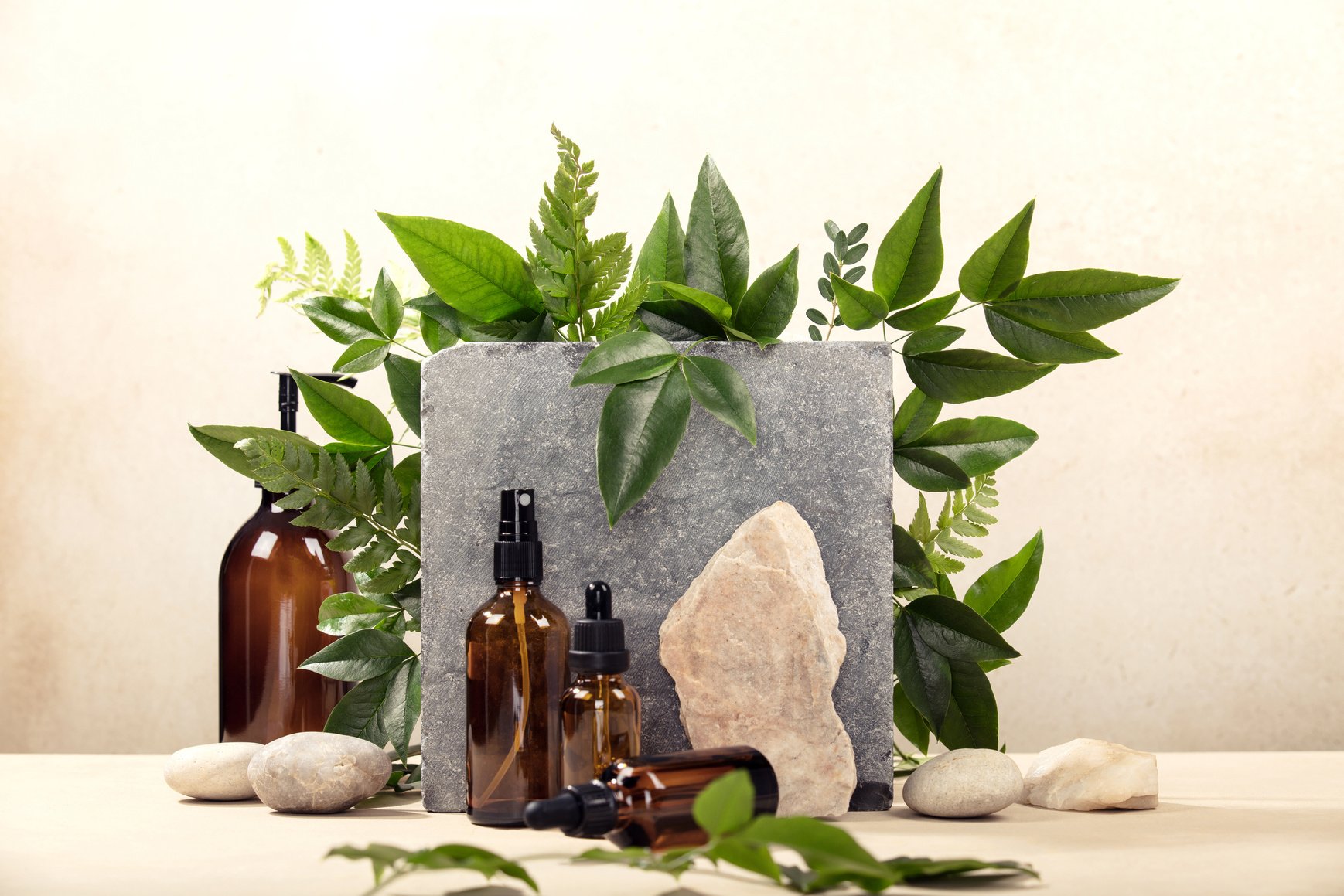 Natural Organic Cosmetic Packaging, Luxury Beauty Products, Eco